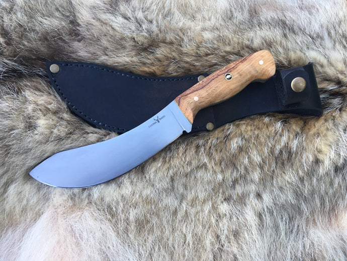 Knife Making | How to make a Butchers Knife and Sheath